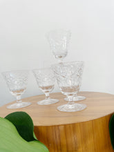 Load image into Gallery viewer, Set of 5 Crystal Glasses
