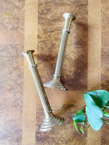 Column Brass Candle Sticks