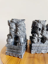 Load image into Gallery viewer, Marble Foo Dog Bookends
