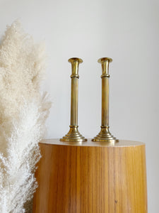 Column Brass Candle Sticks