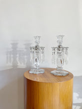 Load image into Gallery viewer, Pair of Heisey Crystal  Candlesticks
