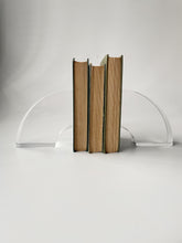 Load image into Gallery viewer, Curved Astronte Lucite Bookends by Ritts Co. Of Los Angeles
