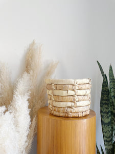 Woven Banana Leaf Planter