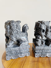 Load image into Gallery viewer, Marble Foo Dog Bookends
