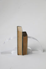 Load image into Gallery viewer, Curved Astronte Lucite Bookends by Ritts Co. Of Los Angeles
