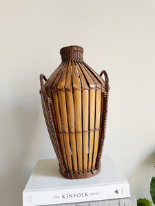 Rattan Vase