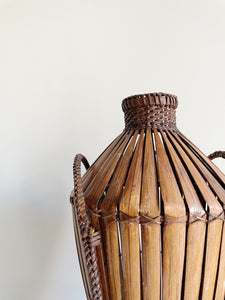 Rattan Vase