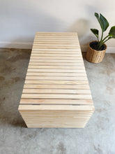 Load image into Gallery viewer, Locally Made Slatted Coffee Table
