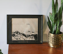 Load image into Gallery viewer, New England Coastal Ink Drawing circa 1981
