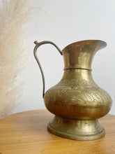 Load image into Gallery viewer, Etched Brass Pitcher
