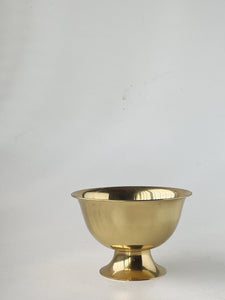 Brass Footed Fruit Bowl