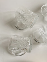 Load image into Gallery viewer, Set of Four Crystal Mugs
