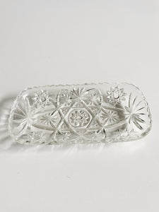 Star of David Glass Dish